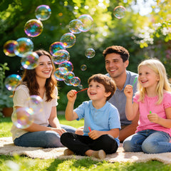Baegzgx dark blue wand sparks indoor play with bubbles