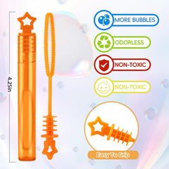Baegzgx pink wand with gentle bubbles for classroom fun