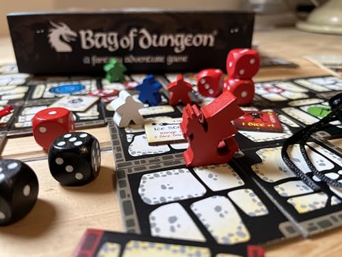 Bag of Dungeon hero cards showcase flexible character options.