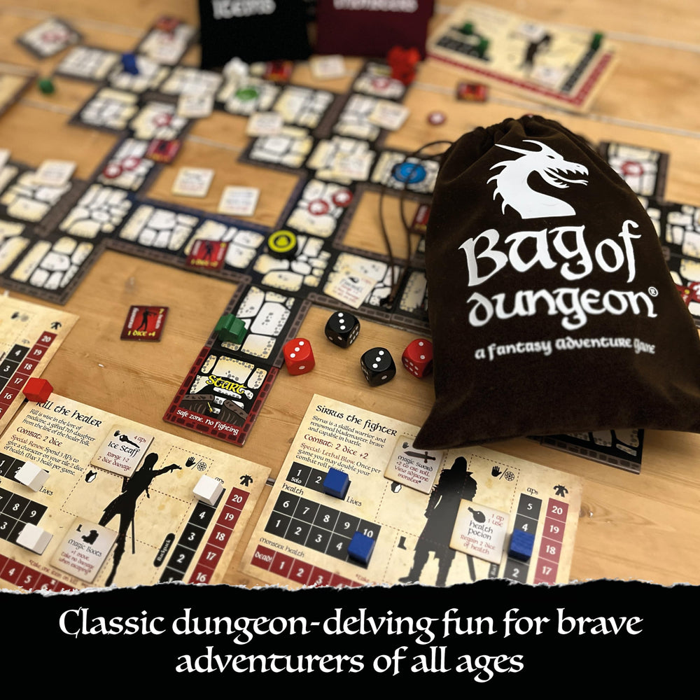 Bag of Dungeon treasure chest invites exploration and rewards.