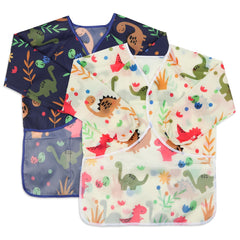 BAHABY long-sleeve protection keeps kids' outfits clean.