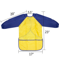 BAHABY waterproof polyester smock protects clothes during messy projects.