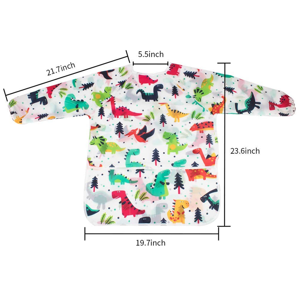 BAHABY one-size-fits-all kids apron offers versatile protection for art and activities.