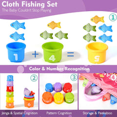 BAHIAKLO ocean-themed storage mat keeps toys neatly organized.