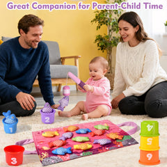 BAHIAKLO portable, travel-friendly set supports on-the-go learning.