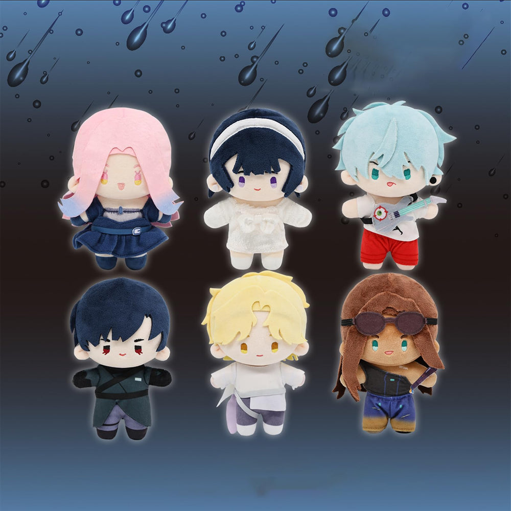 Bahomu alien stage plush, side view, portable cuddle buddy for on-the-go moments.