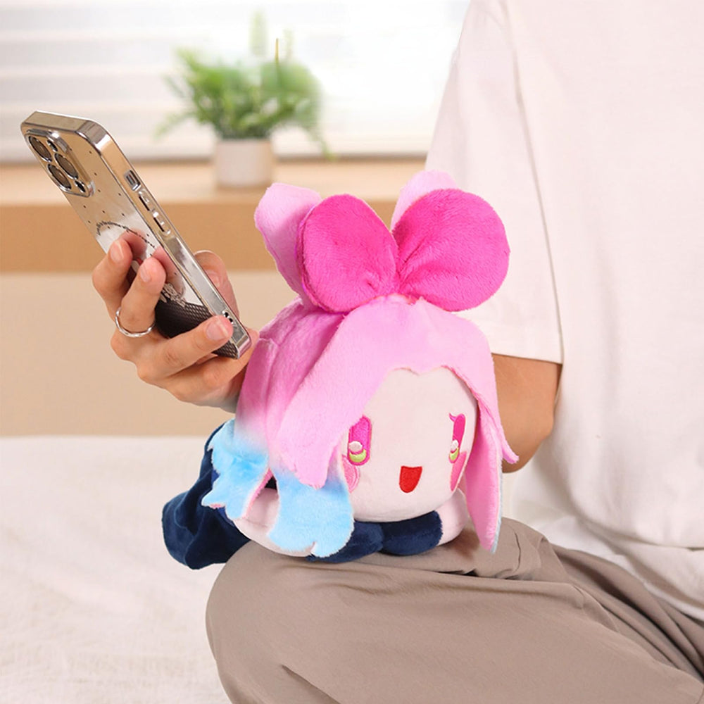 Bahomu plush figure collectible display ideas for shelf or desk.