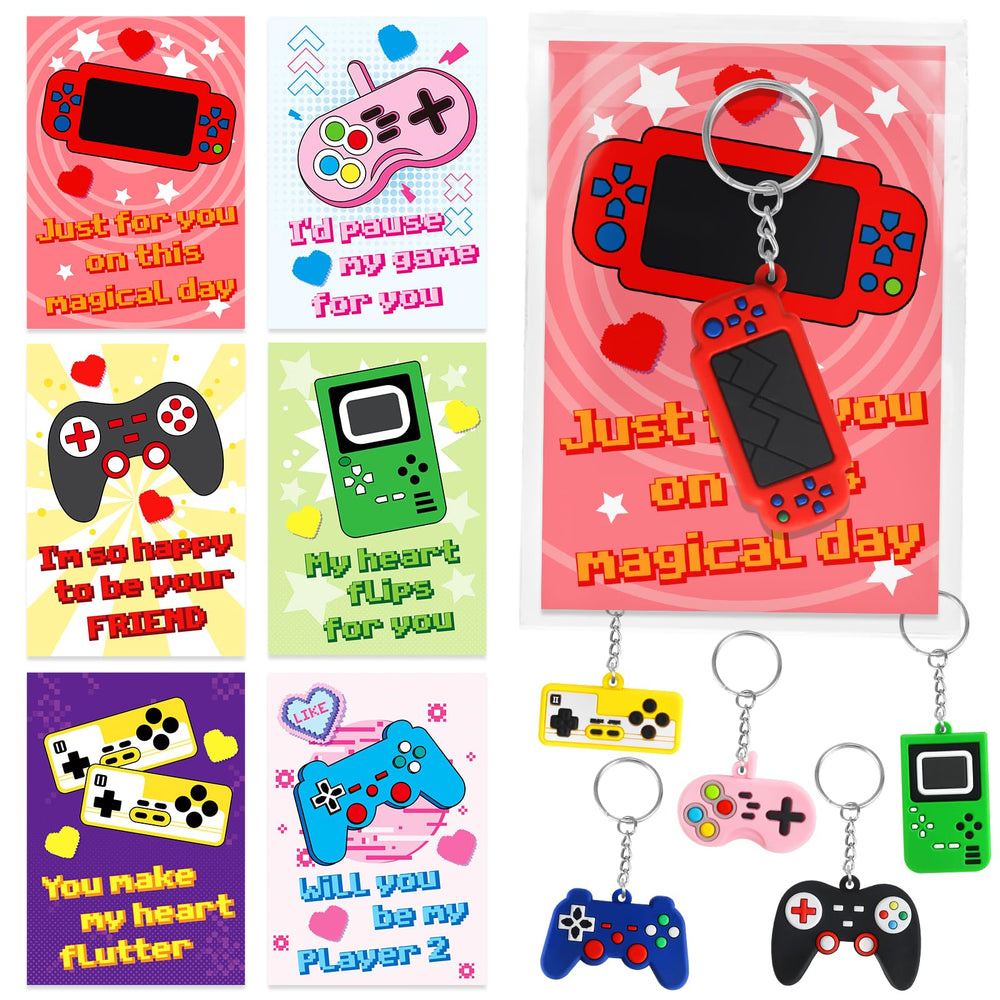 BainGesk Valentines cards 30-pack for kids, colorful classroom exchange cards that spark smiles.