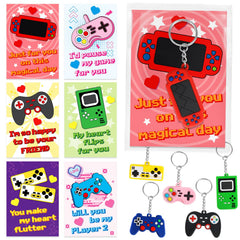 BainGesk Valentines cards 30-pack for kids, colorful classroom exchange cards that spark smiles.