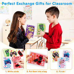 BainGesk Valentines classroom prizes enhance celebrations with cute, durable cards.