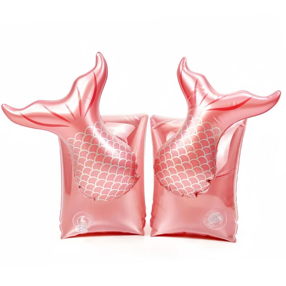 BAITEMJIA Mermaid arm floaties pattern for safe, visible pool play