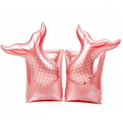 BAITEMJIA Mermaid arm floaties pattern for safe, visible pool play