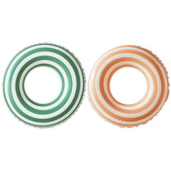 BAITEMJIA pool float for kids 5-10 with lolly green orange ring, ideal for pool play
