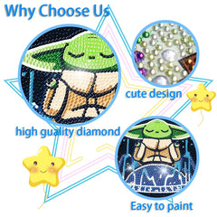 Baiwanerxiang diamond painting tools set for precise placement