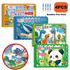Baiyigs Animal Park page inviting toddlers to explore washable color play.