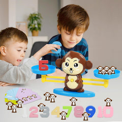 BAKAM Monkey Balance Scale assembly - easy setup so kids start exploring quickly.