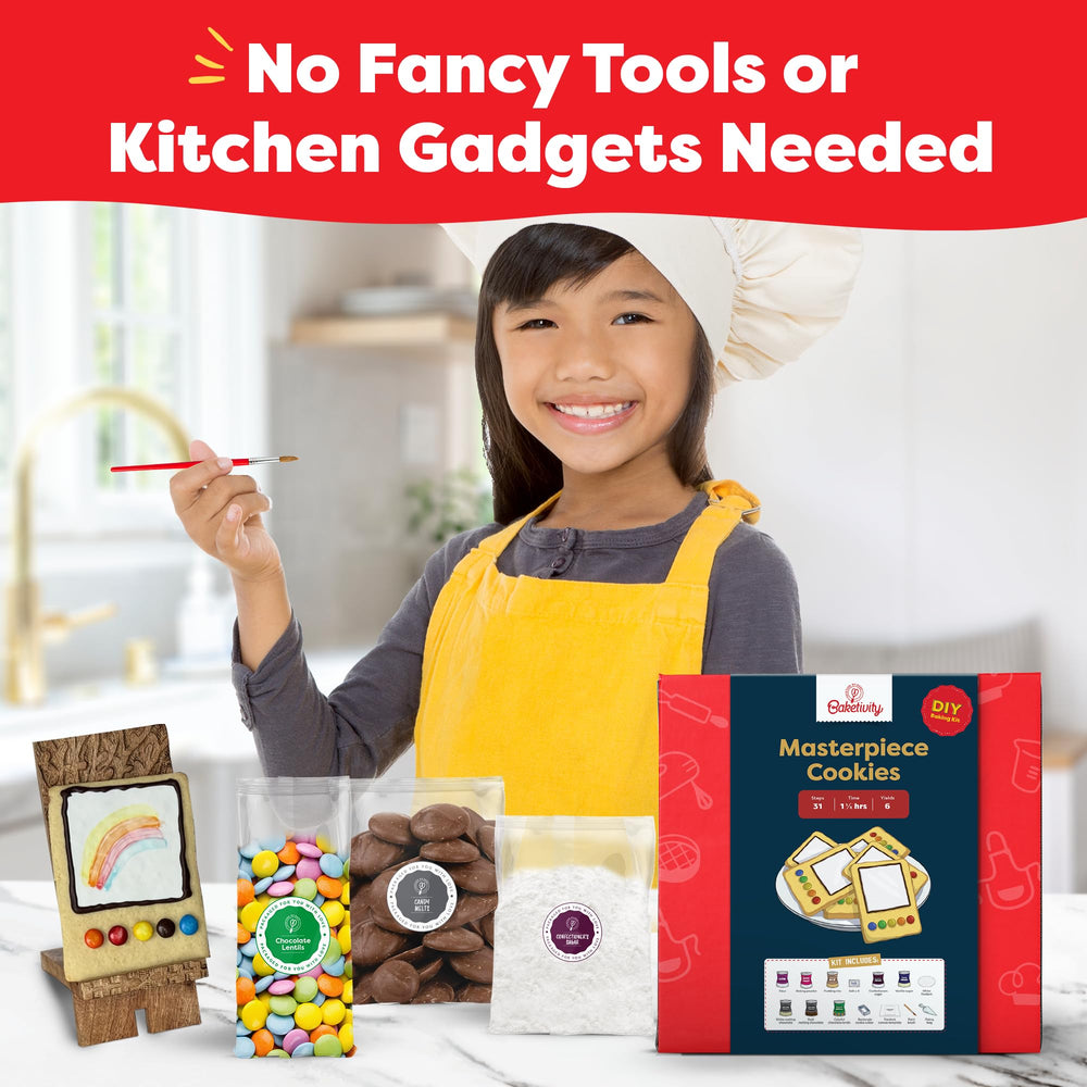 Family-friendly Baketivity kitchen moment with adult help