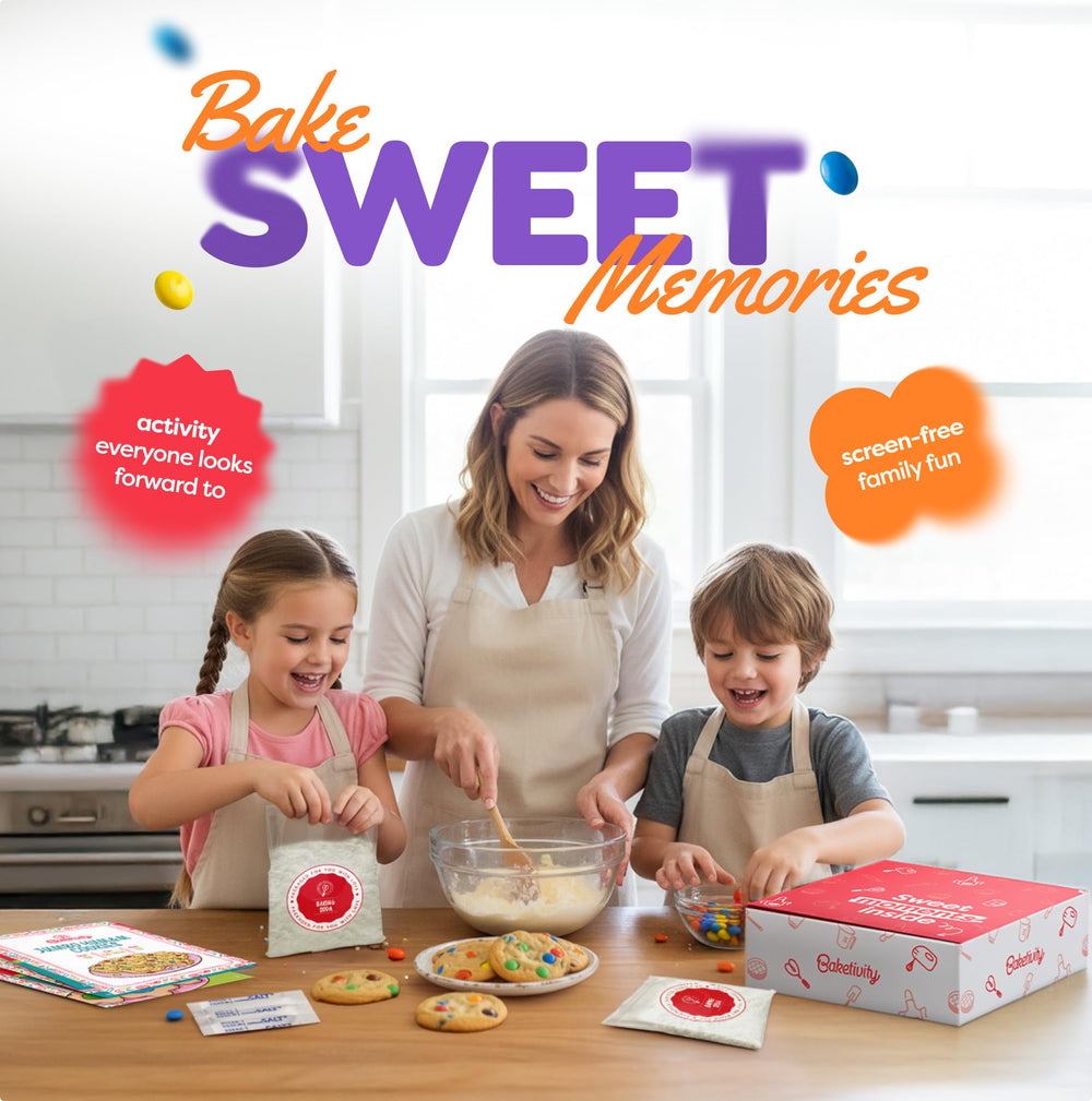 Baketivity gift-ready baking kit ideal for birthdays and holidays