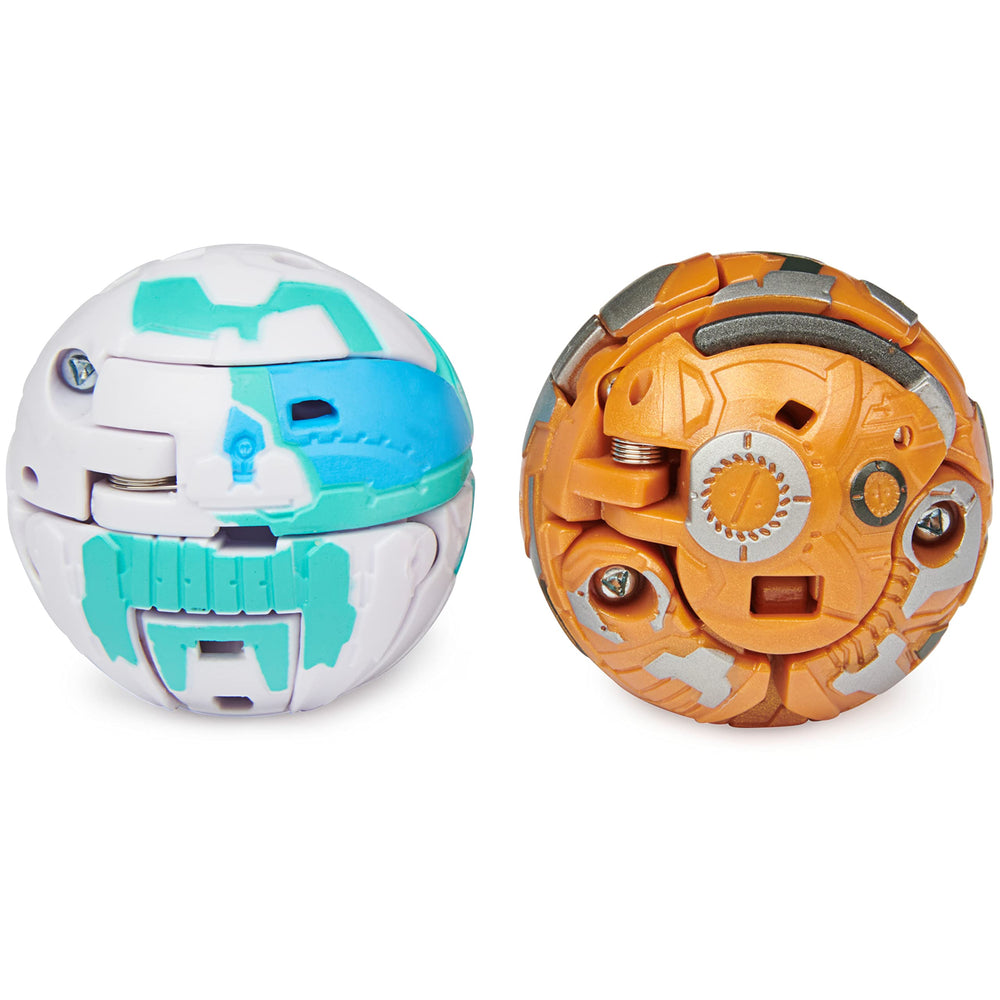 Premium hexagonal collector’s tin with Bakugan artwork.