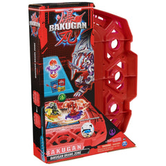 Bakugan Baku-Tin storage option keeps cards and figures organized.