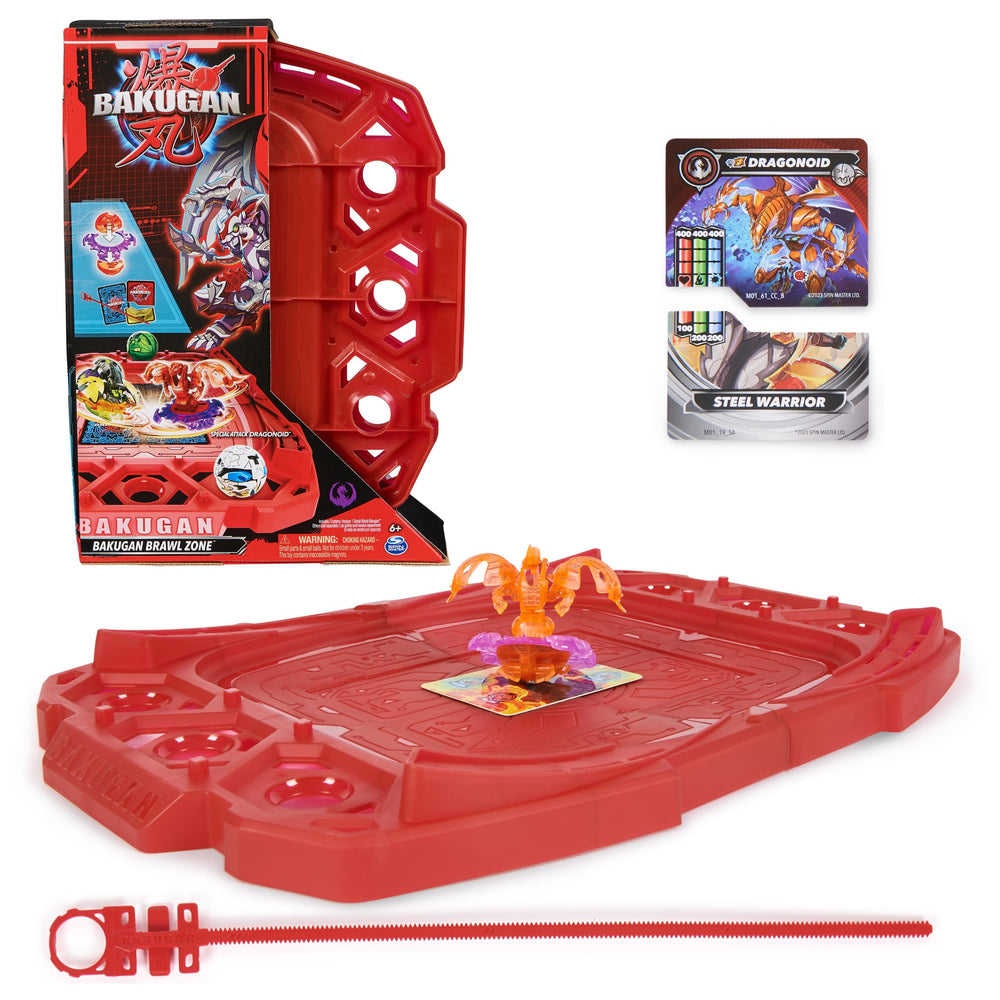 Bakugan Brawl Zone compact playset ready for quick on-the-go battles.