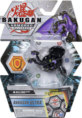 Bakugan Ultra Nillious performs a dramatic transformation from ball to warrior, ideal for dynamic battle setups.