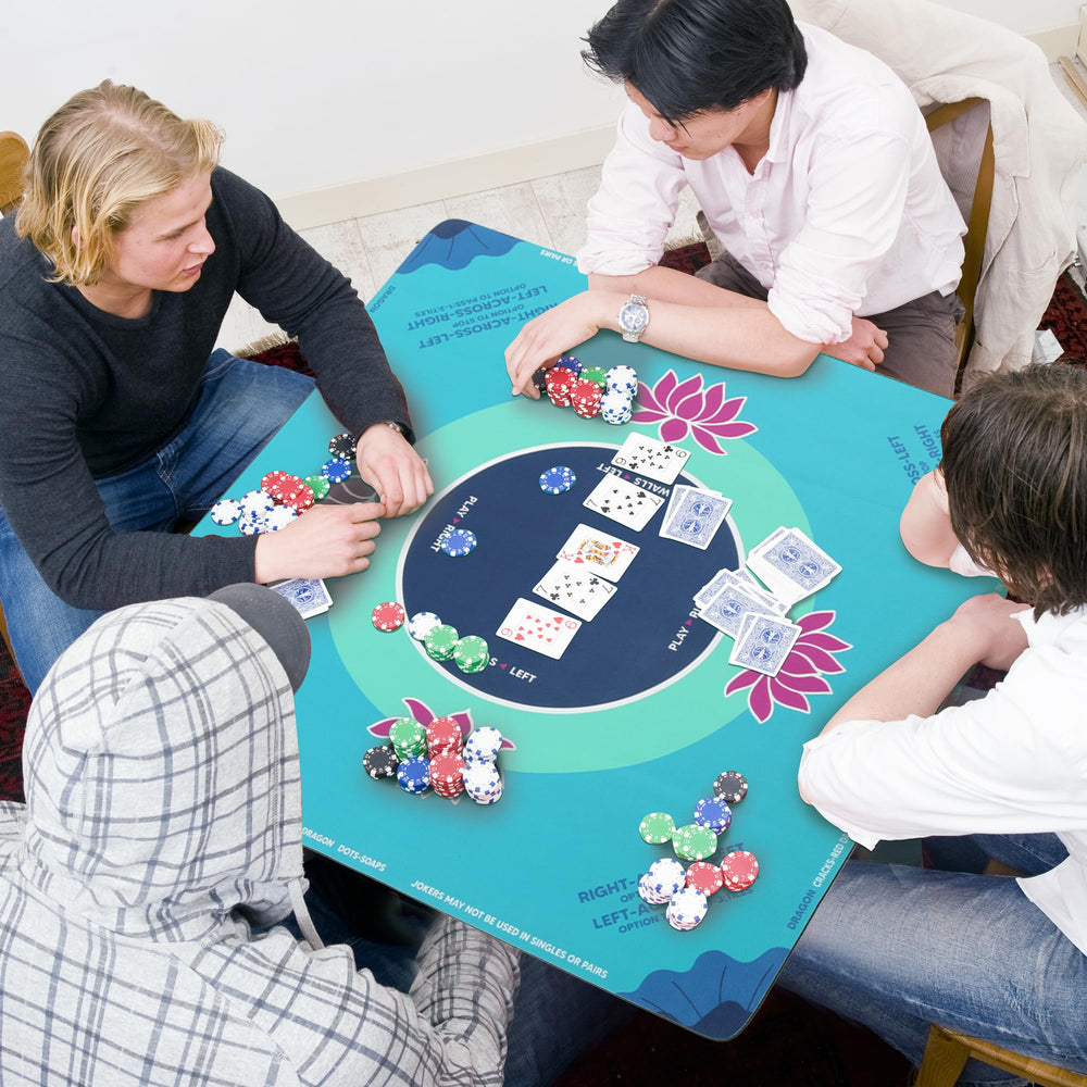 BALAPET mahjong mat stored in bag for portable setup anywhere