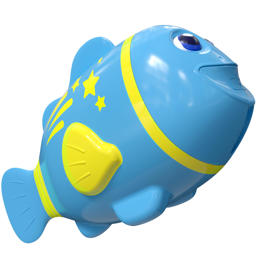 Baldr rechargeable swimming fish toy gliding for engaging bath time.