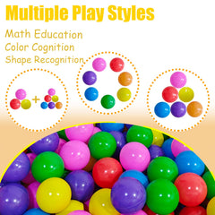 Ball Pit Balls pink color focus for bath and pool time.