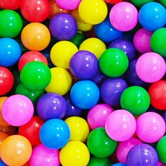 Ball Pit Balls red color focus for color recognition and safe play.