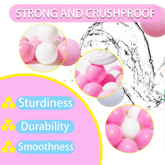 2.2in Ball Pit Balls support color learning and counting activities.