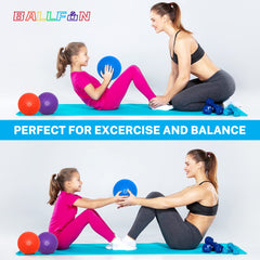 BallFUN inflation pump included with the dodgeball set for quick setup