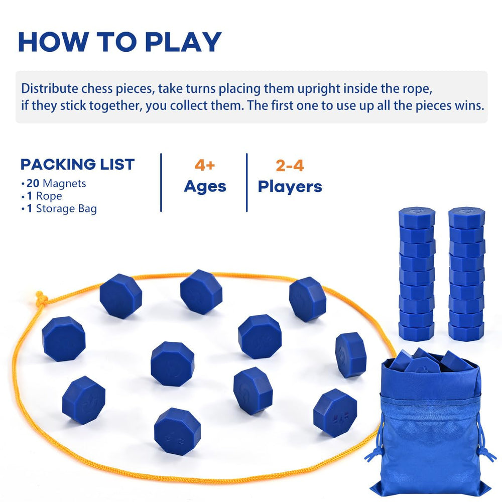 Bameca magnetic chess game two players delivers head-to-head fun