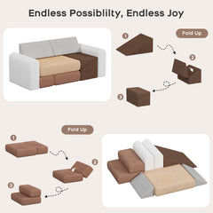 BanaSuper soft high-density foam blocks provide stable, cushioned climbing surfaces.