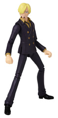 Bandai Anime Heroes Sanji figure, 165mm front view, ideal for dynamic display.