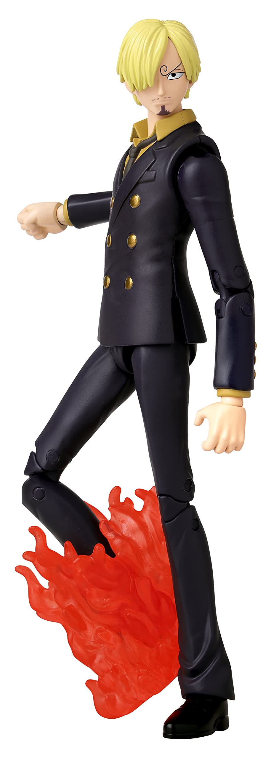 Swappable hands set for expressive action and poses.