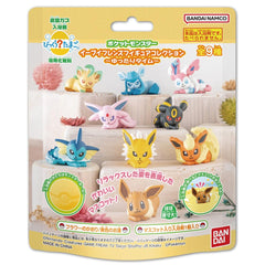 Bandai Big Egg Eevee Friends figure-01 on display enhances collection aesthetics.