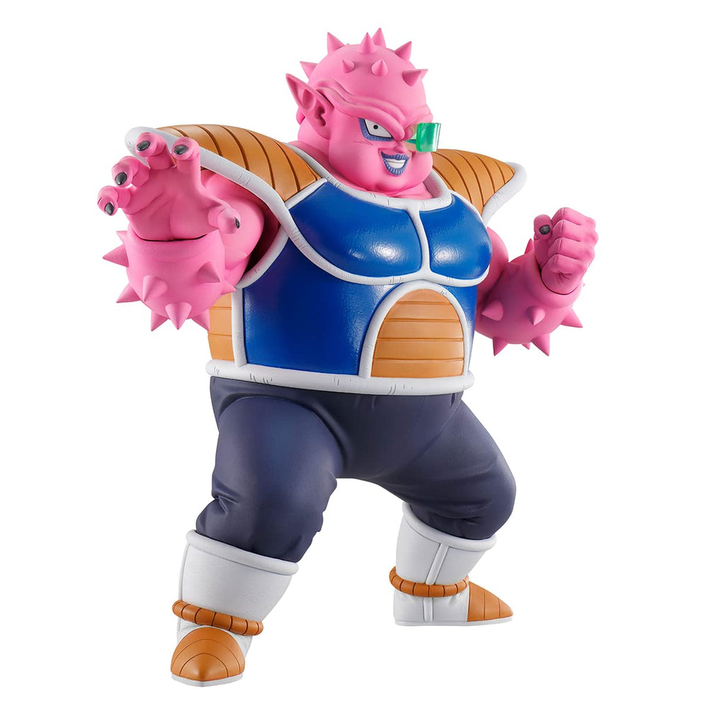 Bandai Dodoria figure in front pose for dynamic shelf display.