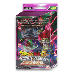 Bandai Dragon Ball Z Colossal Warfare Series 4 pack front view, ideal for collectors and trades