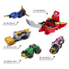 Bandai DXROBO Universe detachable parts support creative rebuilding play.