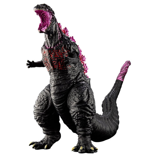 Bandai Godzilla 2016 Awakening Version figure with open mouth, ideal for display.