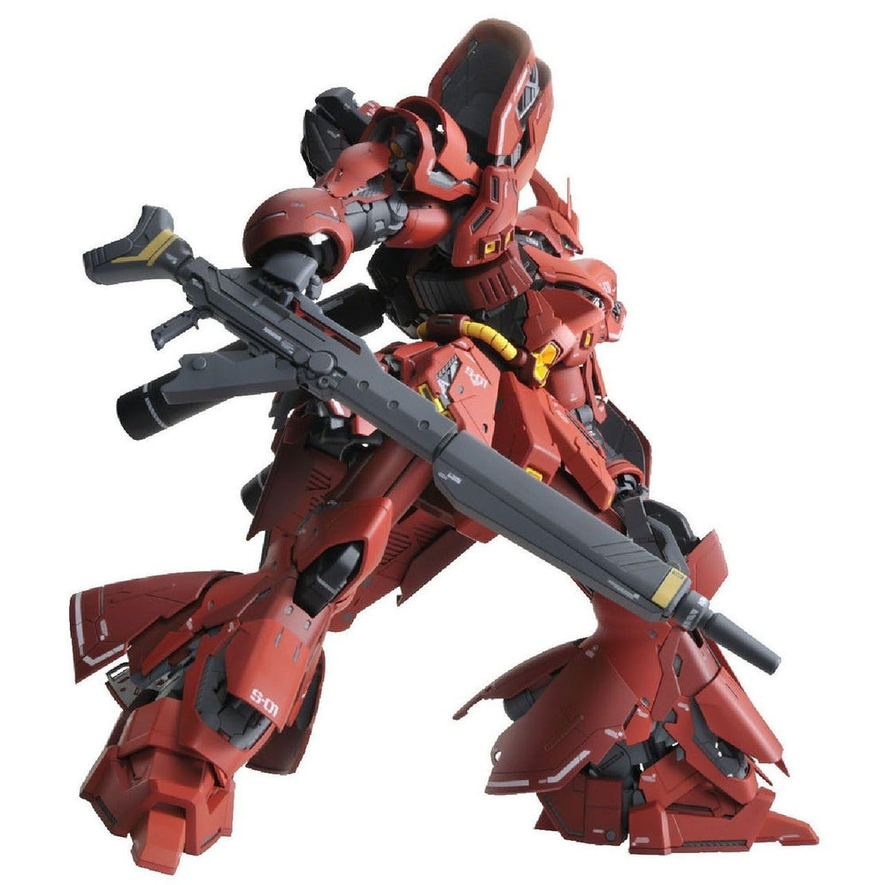 Bandai Hobby MG Sazabi Version Ka thruster hatches opened for dynamic pose
