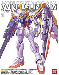 Wing Gundam VER.Ka in bird mode showcasing transform capability