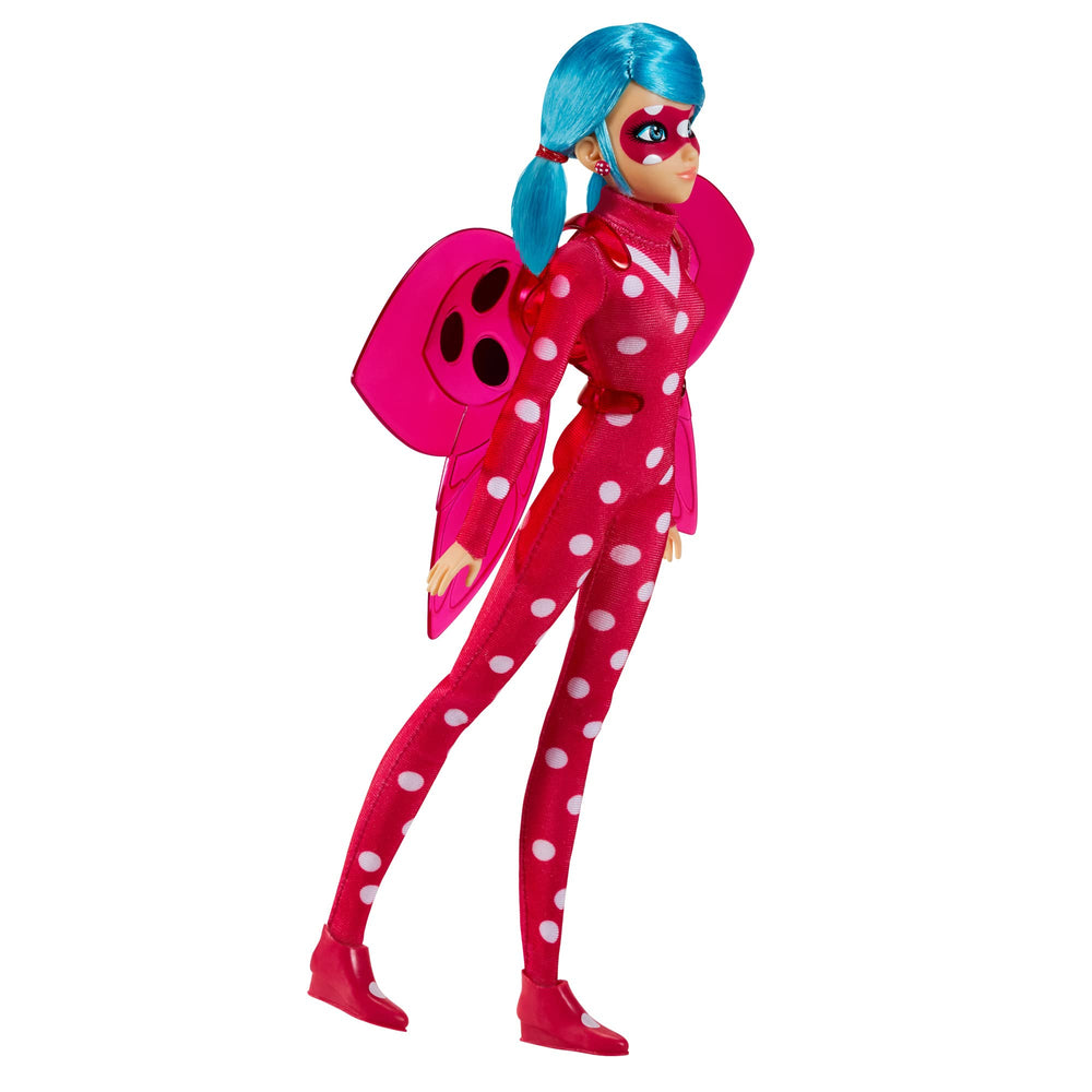 Bandai Miraculous Cosmobug wings enable aerial play and adventures.