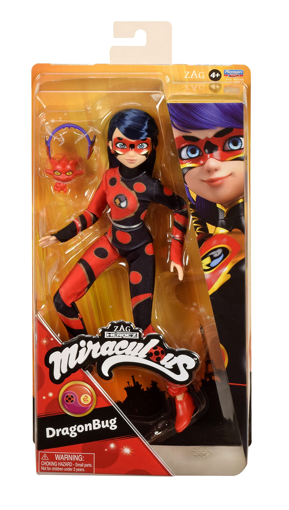Bandai Miraculous dragon bug weapon enhances play battles