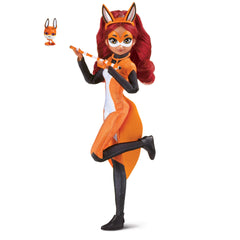 Bandai Miraculous Rena Rouge 26cm doll in a full poseable stance for dynamic play