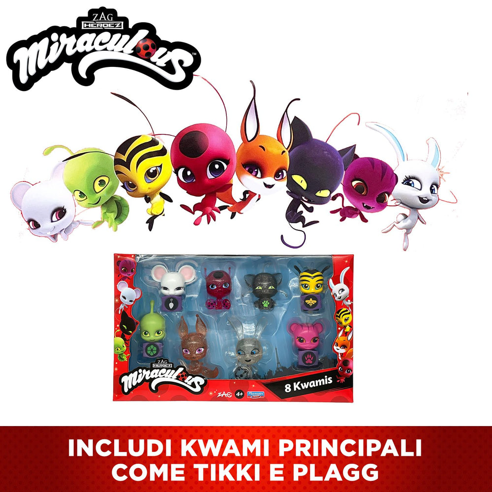 Bandai Miraculous Wayzz figure for protective friendship play.