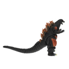 Bandai Namco Burning Godzilla figure 6.5-inch height fits on shelves.