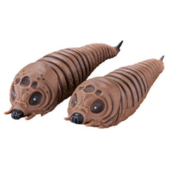Bandai Mothra Larva 2003 male figure set for display and collection.
