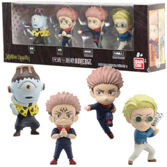 Bandai Namco Adverge Yuji Itadori figure front view for display-ready collection.